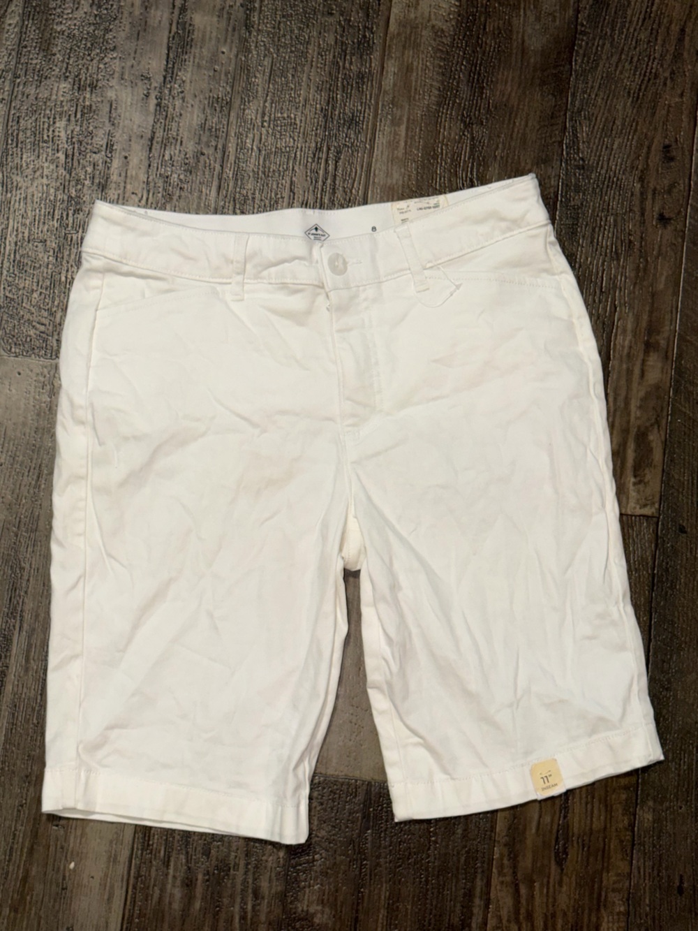 Classic White Cotton Pants